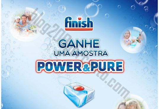 Nova amostra FINISH Power & Pure