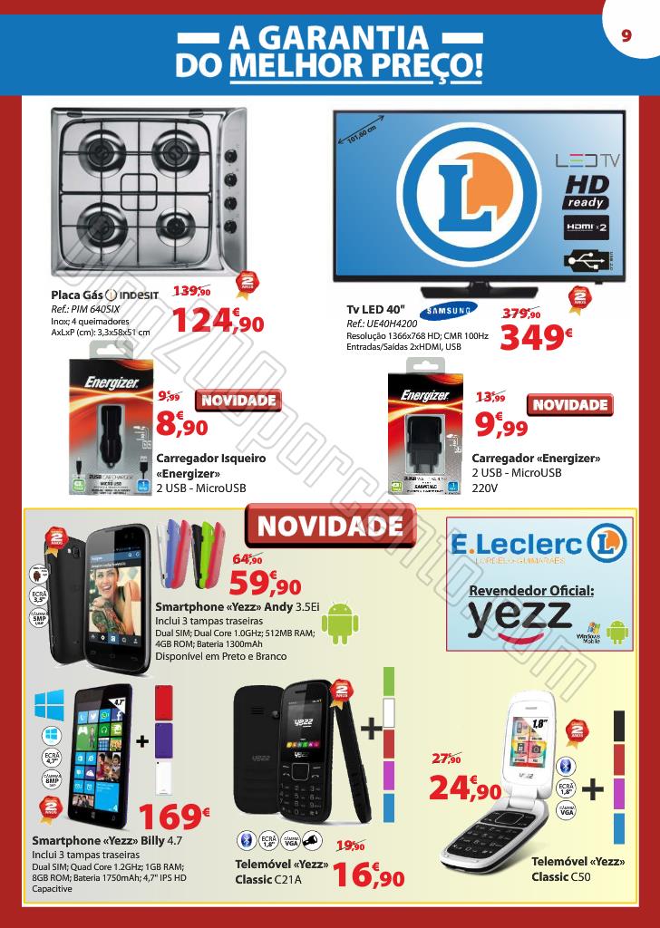 Antevisão Folheto E-LECLERC Lordelo de 3 a 16 mar
