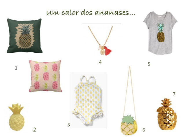 decoração para a casa + ananás na decoração da casa + luz de presença + almofadas decorativas + fato de banho menina zippy + acessórios primark + t-shirt com brilhantes + hm home + dicas de decoração + inspiração para a casa + estilo