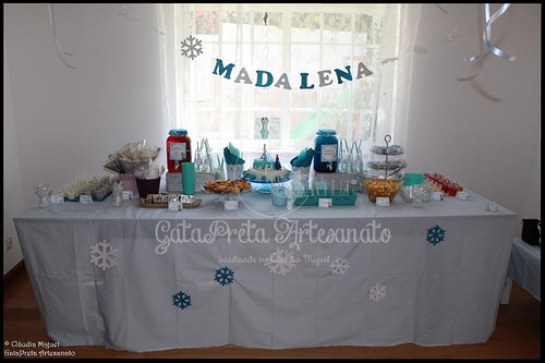 Festa aniversário tema Frozen