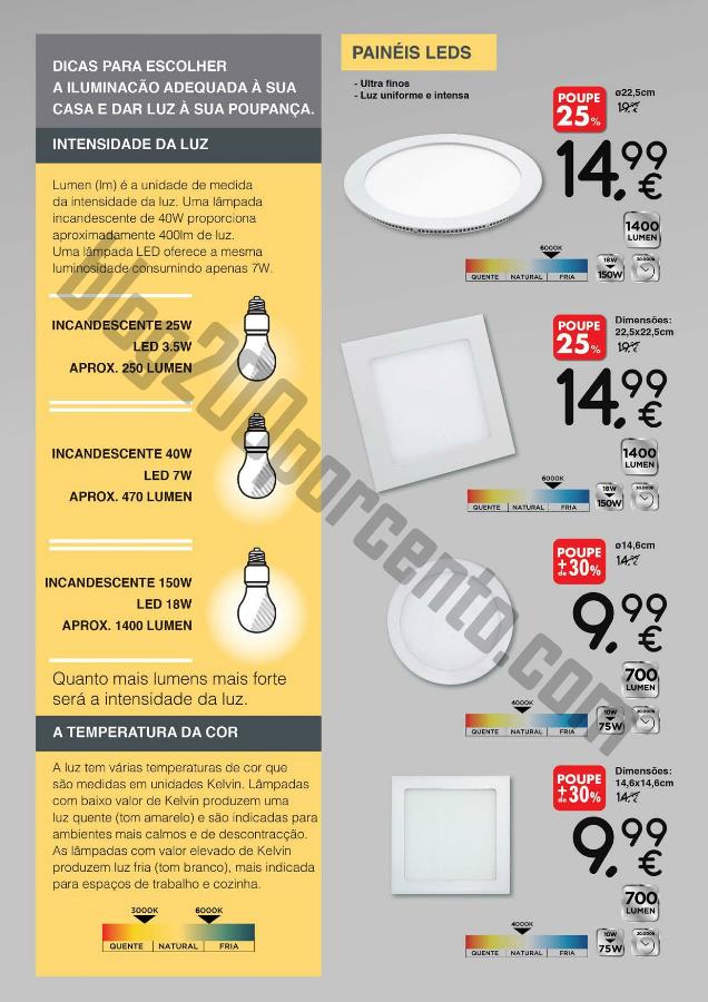 Novo Folheto PINGO DOCE Iluminação Promoções d