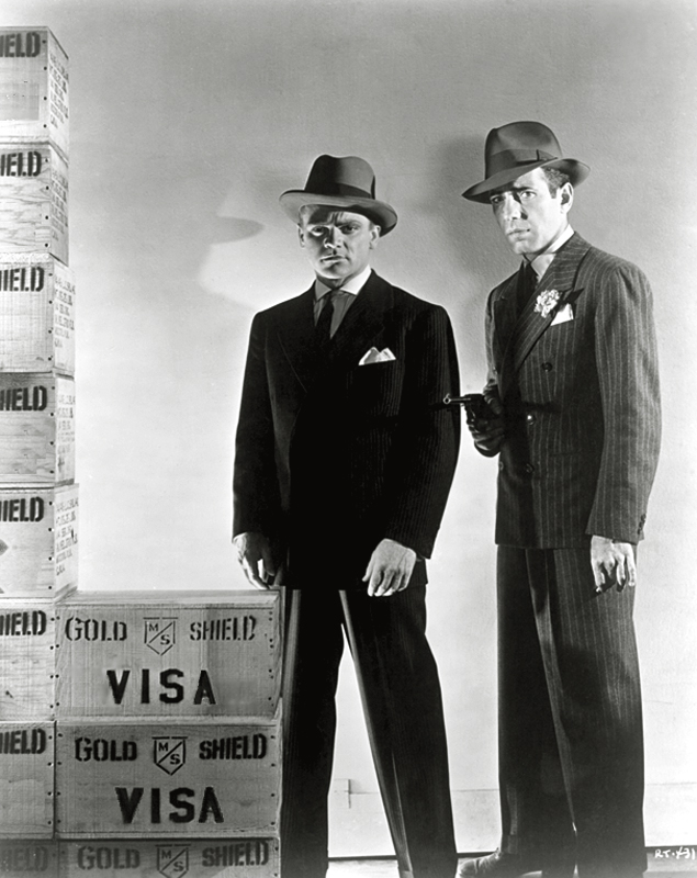 Cagney & Bogart, in «Heróis Esquecidos», 1939