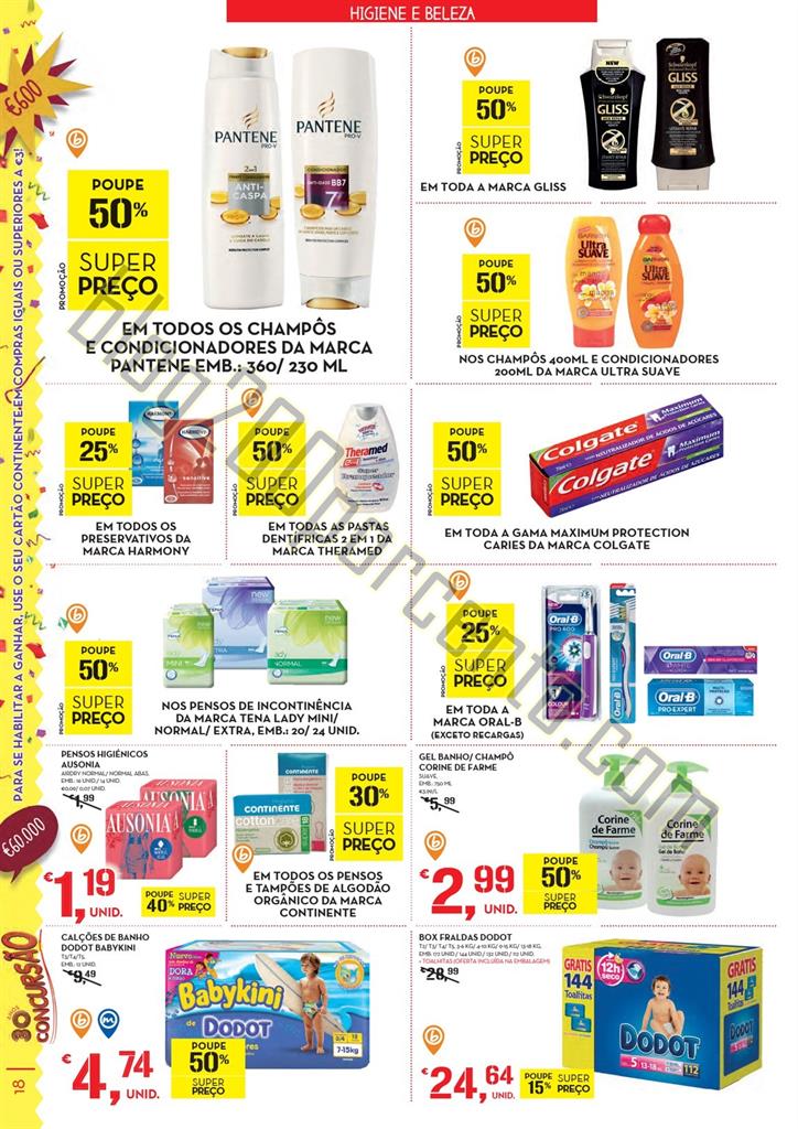 Antevisão Folheto CONTINENTE Promoções de 9 a 1