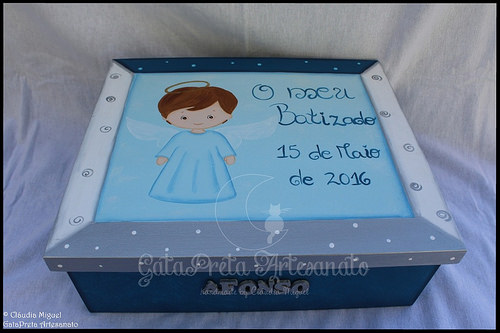 Caixa grande de batizado 