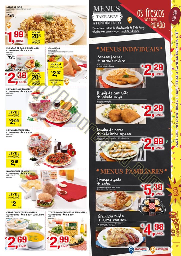 Antevisão Folheto CONTINENTE Promoções de 16 a 