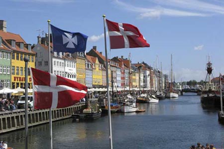 Copenhaga, a capital da Dinamarca, é a cidade mai