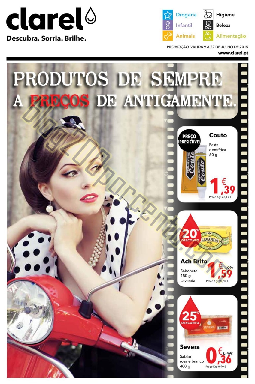 Antevisão Folheto CLAREL Promoções de 9 a 22 ju