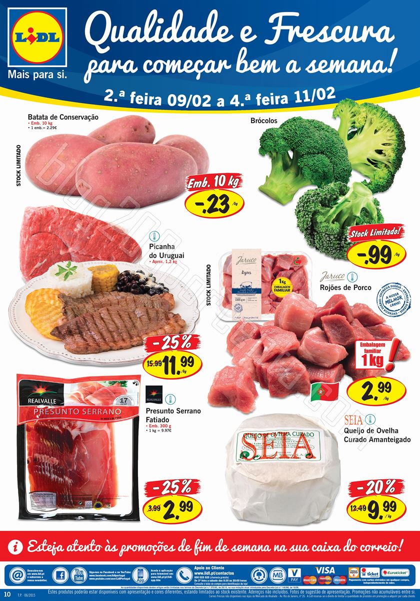 Antevisão Folheto LIDL promoções de 5 a 11 feve