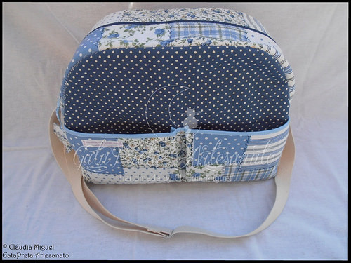 Mala de maternidade e bolsa para fraldas 