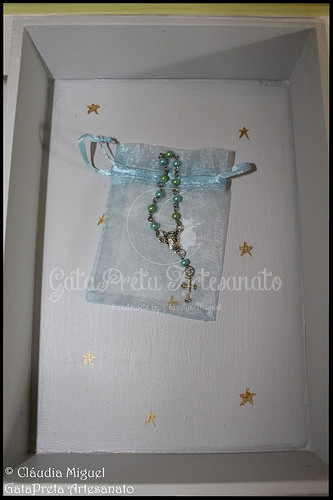 Caixa de batizado e caixa para medicamentos 