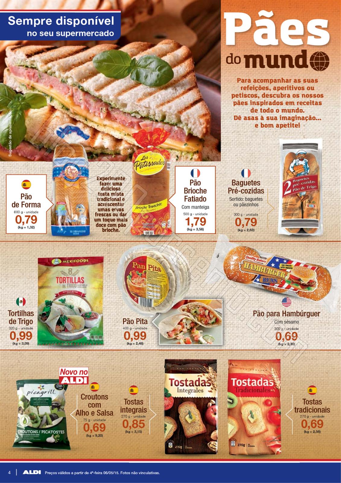 Antevisão folheto ALDI Promoções a partir de 6 