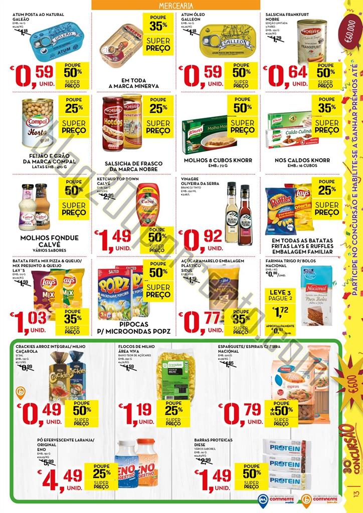 Antevisão Folheto CONTINENTE Promoções de 16 a 