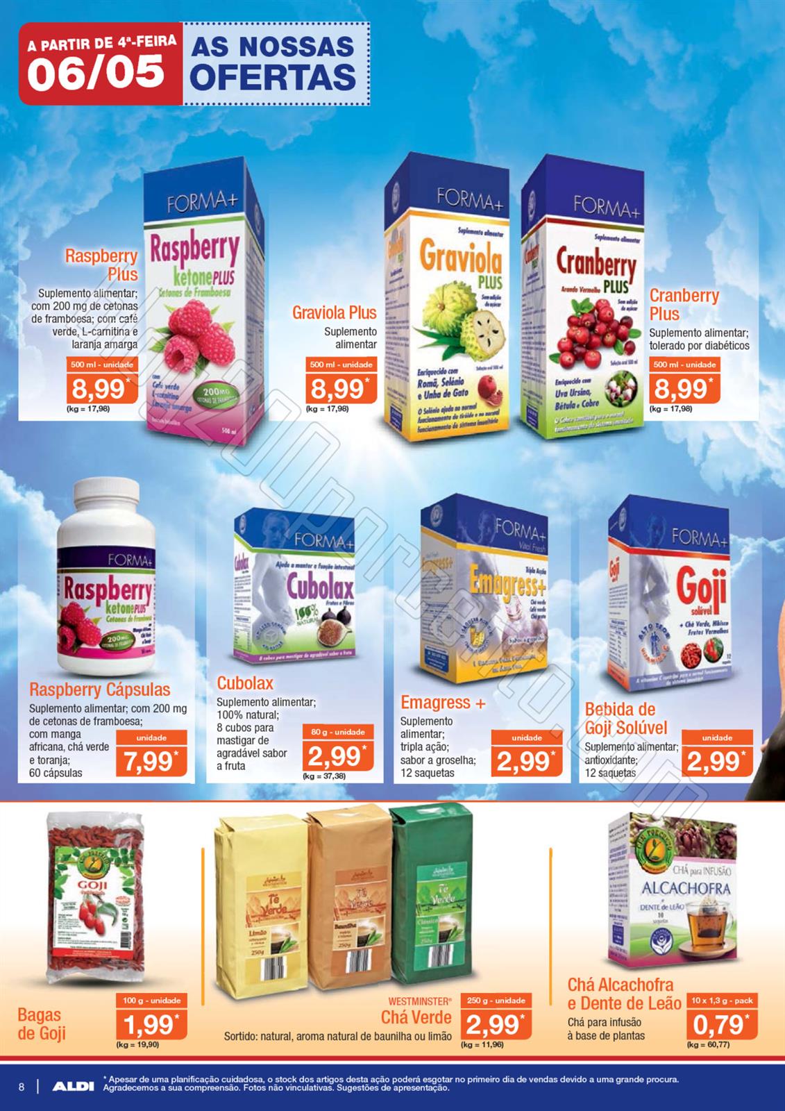 Antevisão folheto ALDI Promoções a partir de 6 
