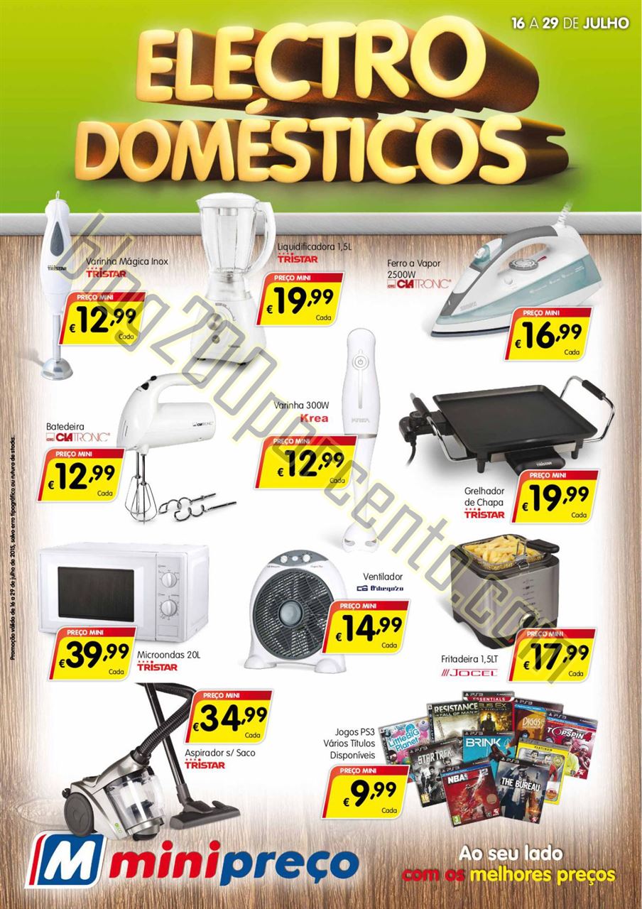 Antevisão Folheto MINIPREÇO Bazar promoções de