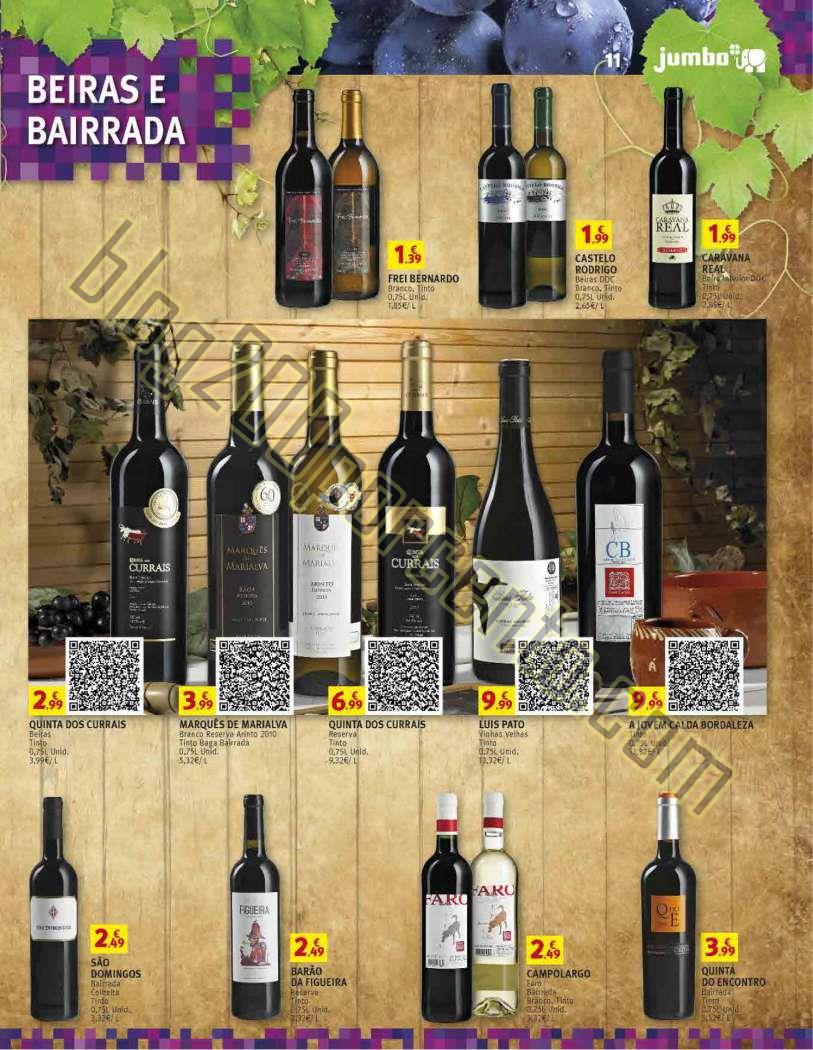 Novo Folheto JUMBO Vinhos promoções até 9 outub