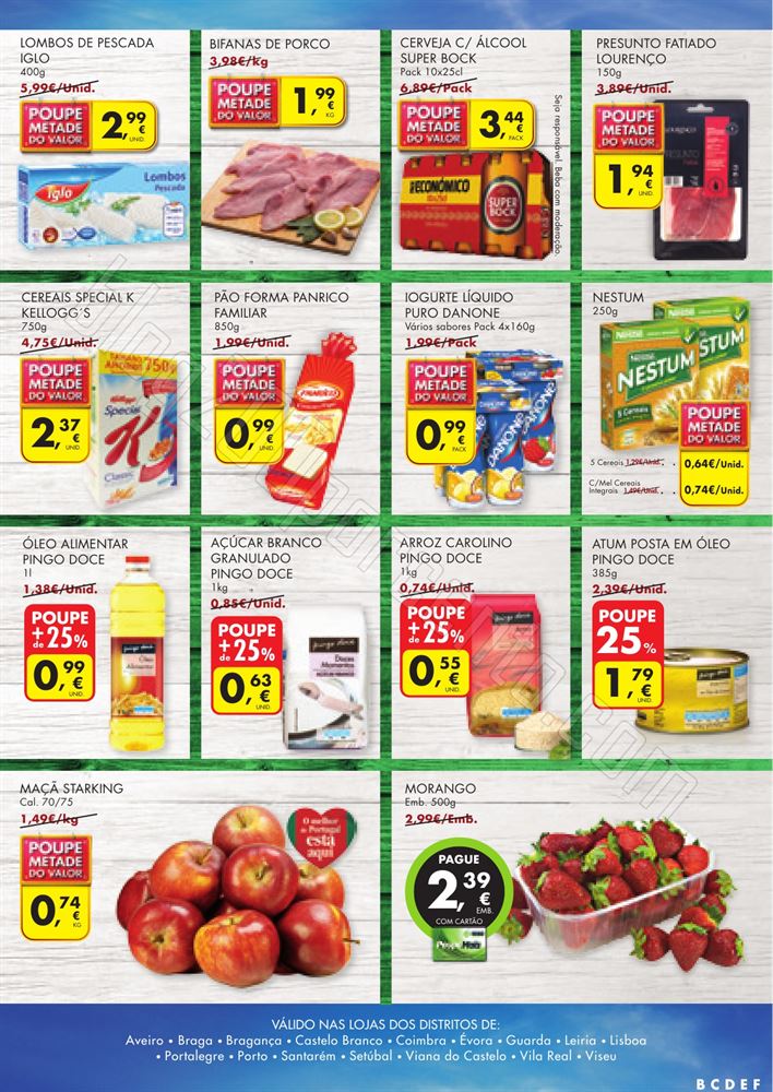 Antevisão Folheto PINGO DOCE Fim de Semana de 16 