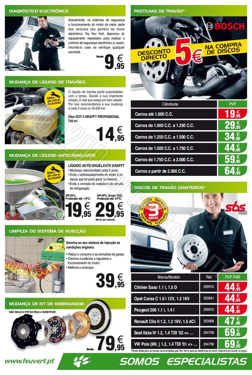 Antevisão Folheto FEU VERT Promoções de 30 mar