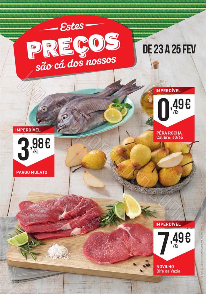Antevisão folheto INTERMARCHÉ de 23 a 25 feverei