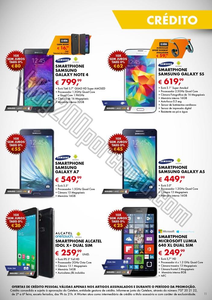 Antevisão Folheto WORTEN MOBILE Promoções de 7 
