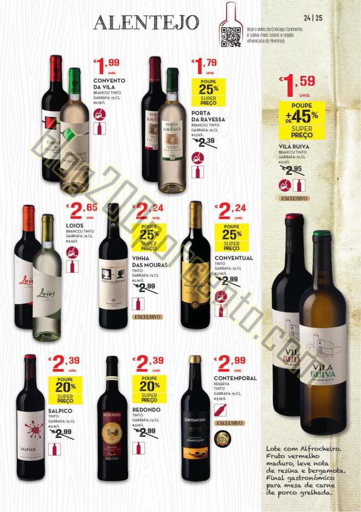 Antevisão Folheto CONTINENTE Vinhos de 29 setembr