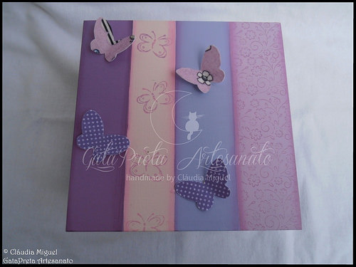 Caixa de recordações de bebé 