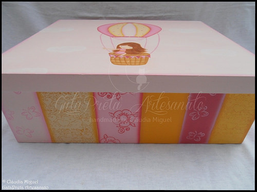 Caixa para fraldas, toalhitas, ... 