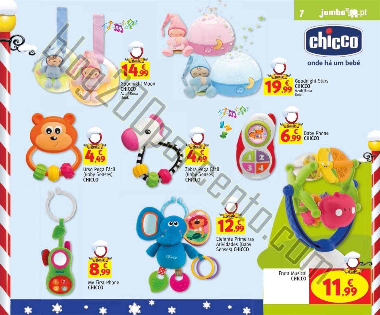 Antevisão Folheto JUMBO Brinquedos de Natal de 13