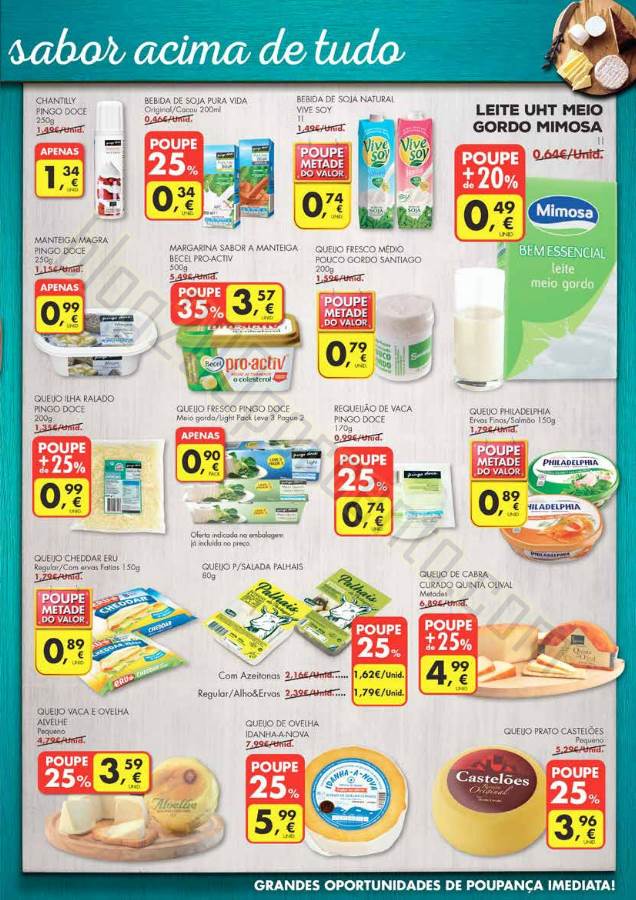 Antevisão Folheto PINGO DOCE Promoções de 4 a 1