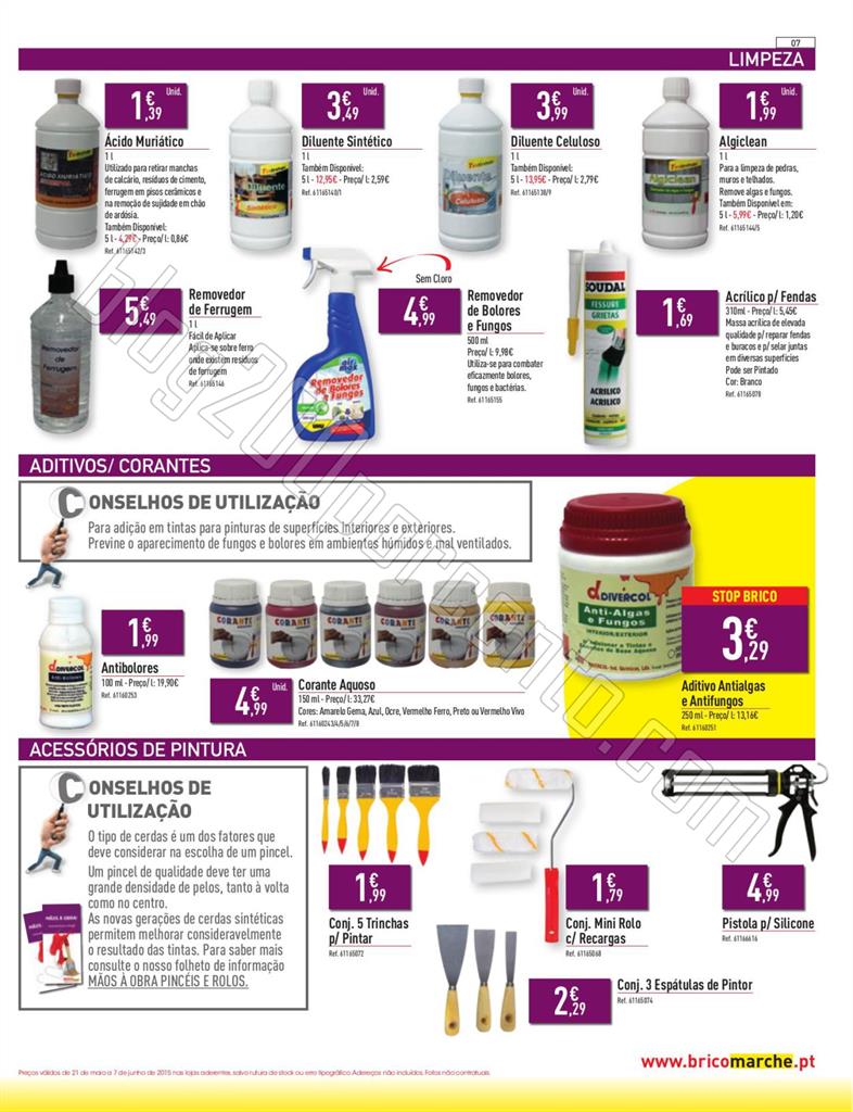 Antevisão Folheto BRICOMARCHÉ Promoções de 21 