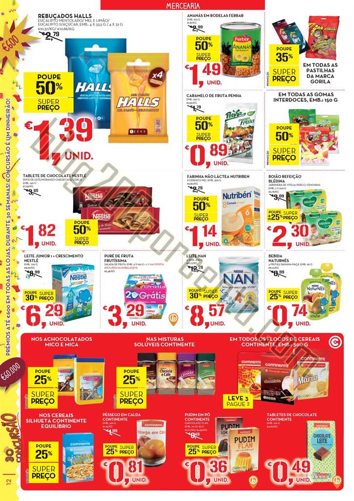 Antevisão Folheto CONTINENTE Promoções de 9 a 1