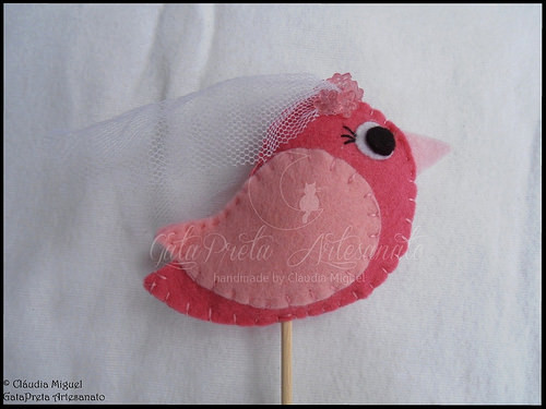 Love Birds-topo bolo