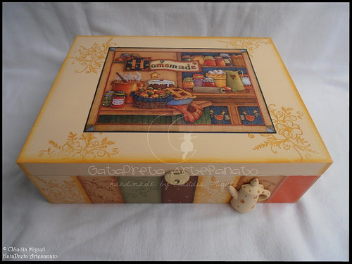 Caixa de chá de 12 divisões 