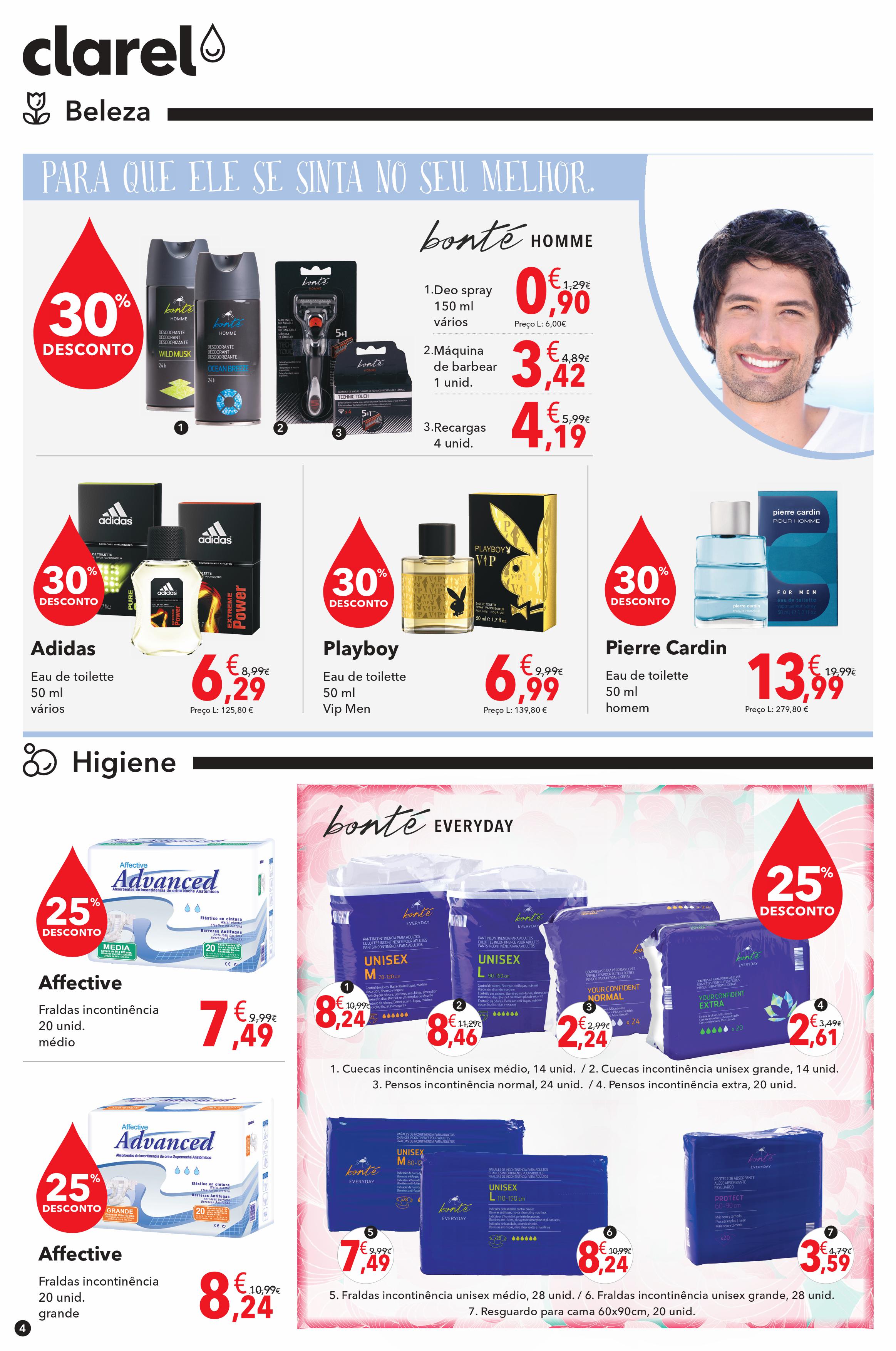 Novo Folheto CLAREL Promoções de 16 a 29 abril p