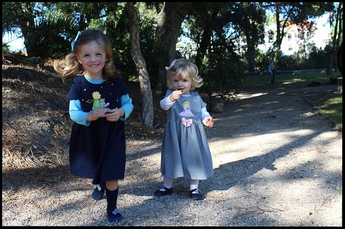 Vestidos de menina (4-5anos e 2-3anos) 