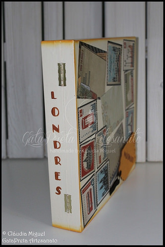 Caixa de recordações de viagem 