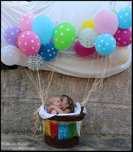 Festa do 3º aniversário da Madalena: Balões de Ar Quente