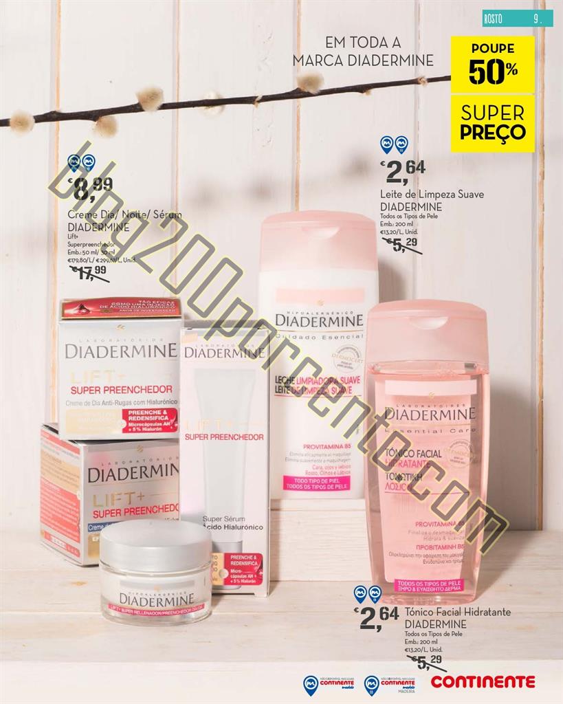 Novo Folheto CONTINENTE Beleza e verão promoçõe