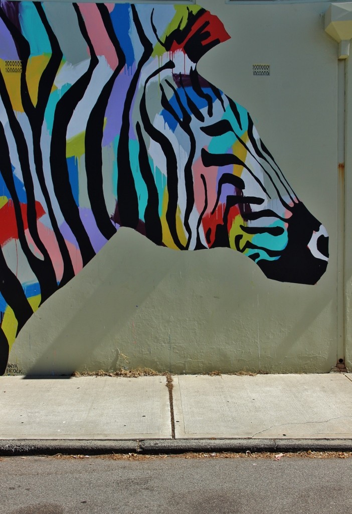 zebra perth urban art 3