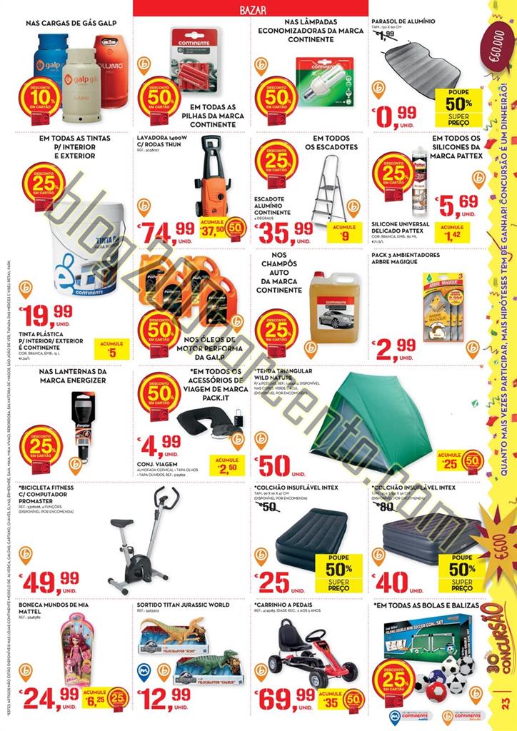 Antevisão Folheto CONTINENTE Promoções de 23 a 