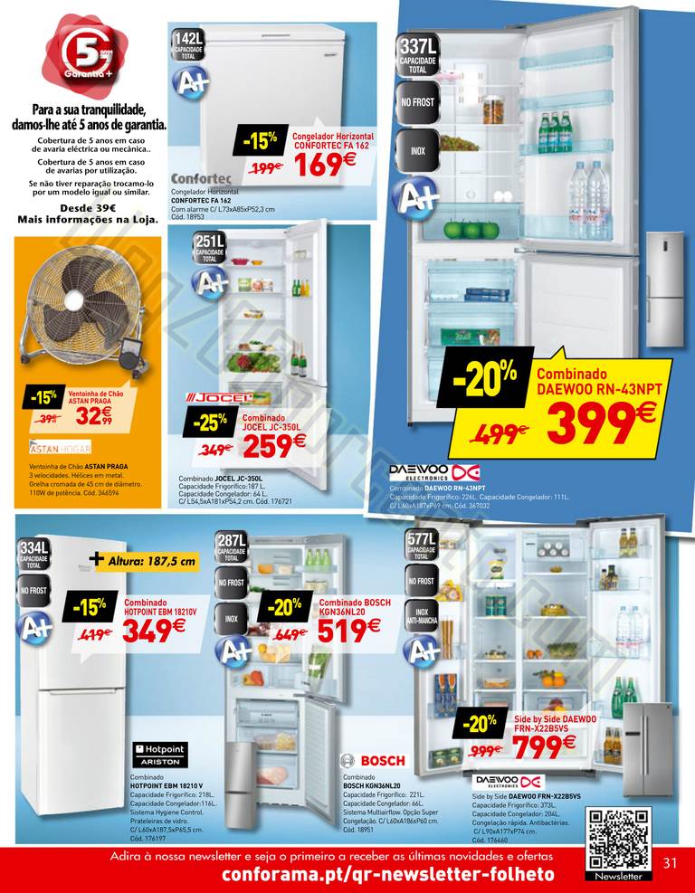 Novo Folheto CONFORAMA Promoções de 30 julho a 2