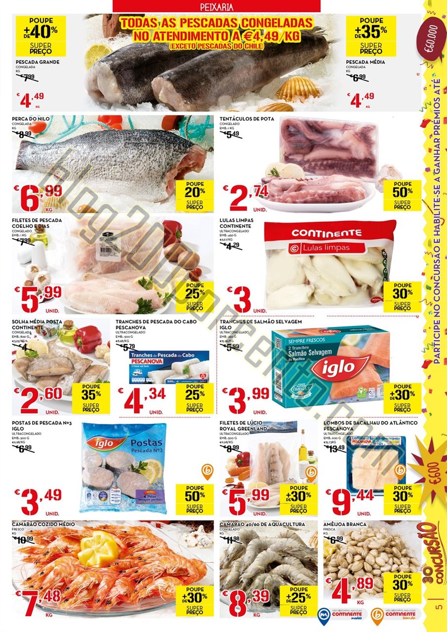 Antevisão folheto CONTINENTE promoções de 3 a 9