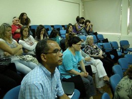 À esquerda, Dr. Mário Araújo, dinamizador do evento