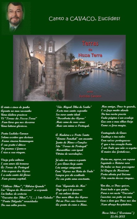 Canto a CAVACO, Euclides!