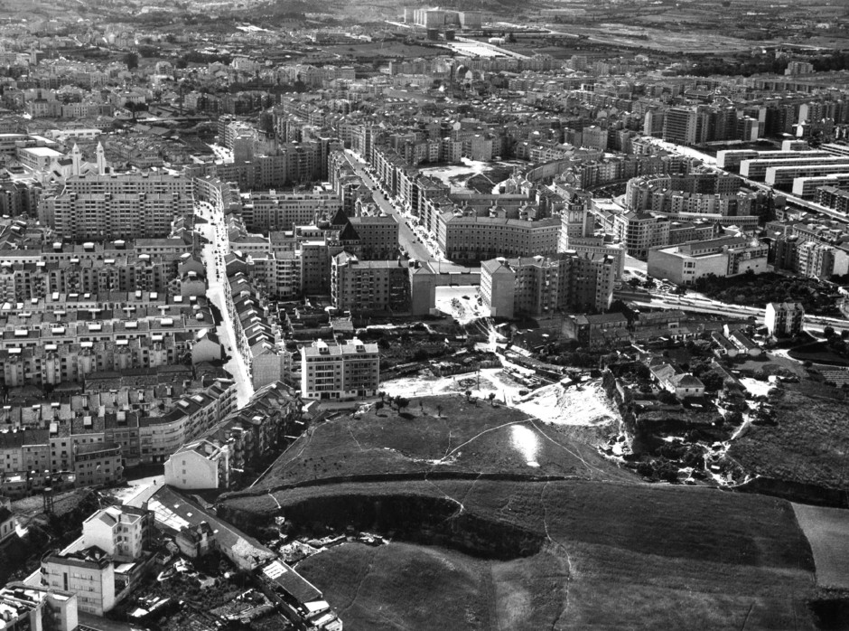 Areeiro e avenidas novíssimas, Lisboa (M. Oliveira, c. 1960)