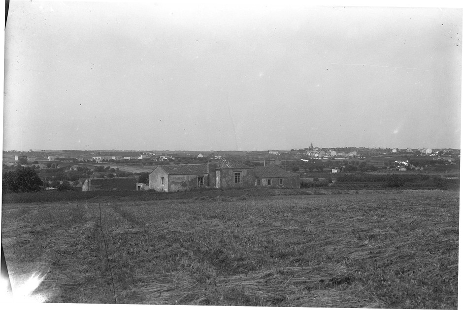 Vista das terras do futuro B.º de Alvalade, Lisboa (E. Portugal, 1945)