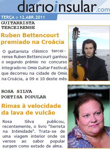 Ruben Bettencourt - música e Rosa Silva - livro
