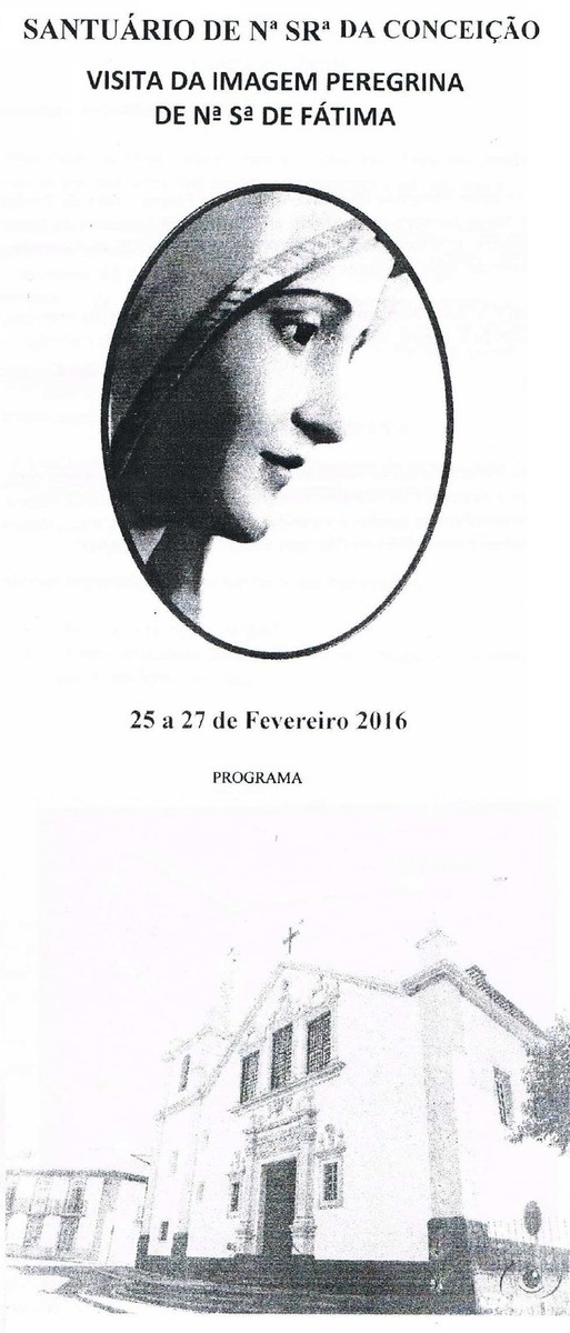 Virgem Peregrina - Programa