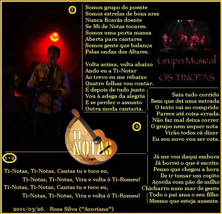 Ti-Notas Grupo Musical dos Altares-Raminho - Terceira Açores